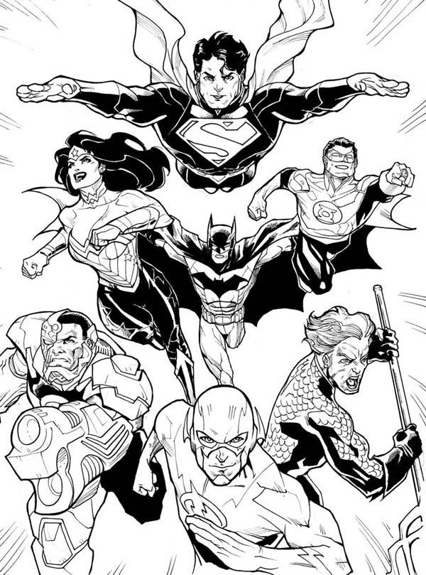 8 Pics of DC Comic Supergirl Coloring Page - Supergirl Coloring ...