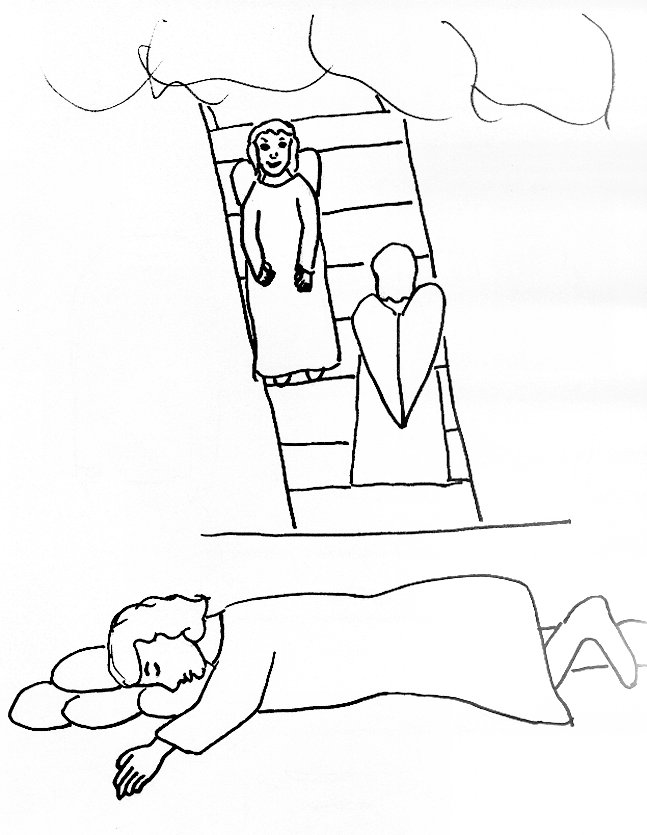 Bible Story Coloring Page for Jacob's ...biblestoriesforchildren.wordpress.com