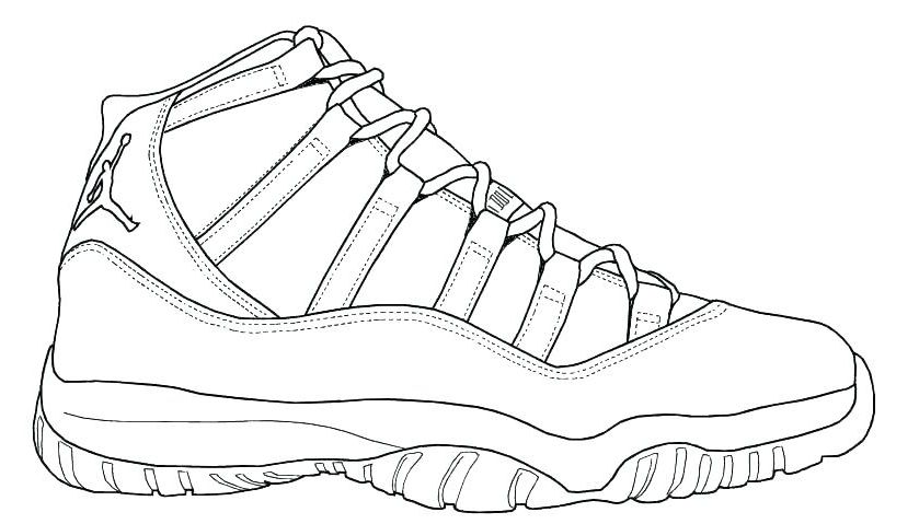 Air Jordan Coloring Pages | Shoes drawing, Sneakers drawing, Jordan coloring  book