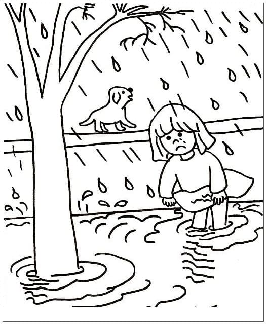 After Natural Disasters Coloring Page - Free Printable Coloring Pages for  Kids