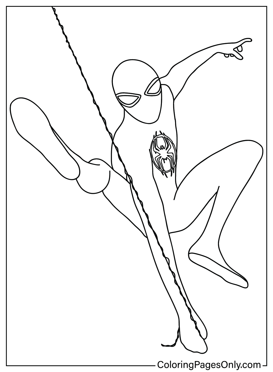 Spider-Man: Across the Spider Coloring ...