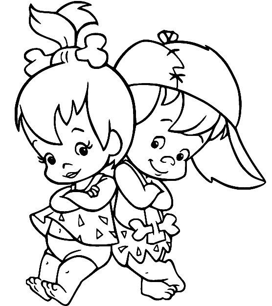 Flintstones Coloring Pages Printable for Free Download