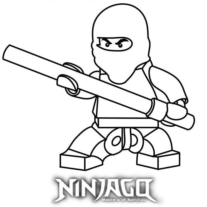 Lego Ninjago Coloring Pages For Kids Printable Coloring Sheets 