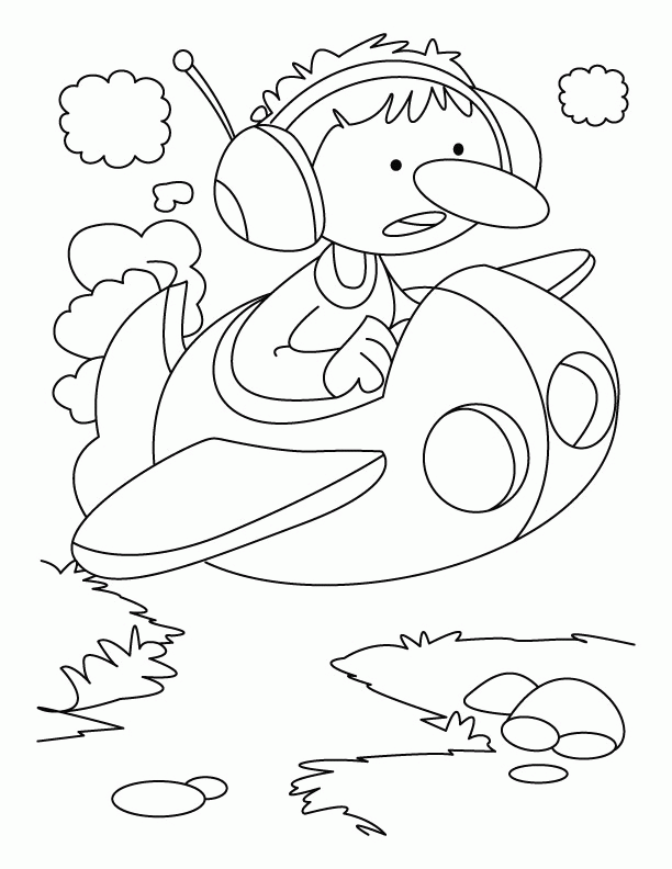 Airplane coloring page | Download Free Airplane coloring page for 