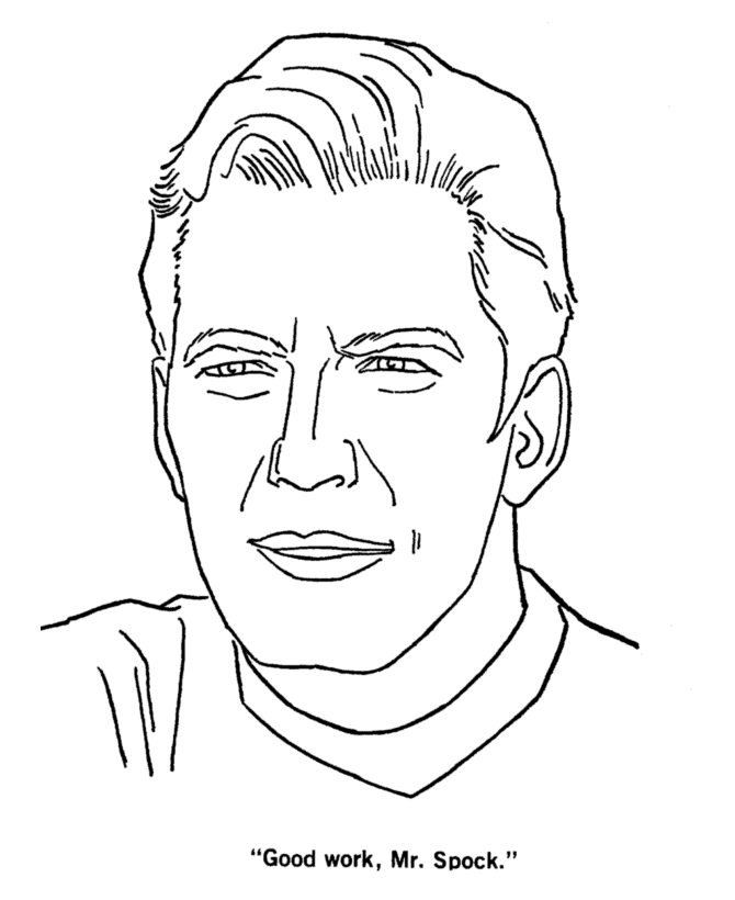 Coloring Pages Star Trek Coloring Pages