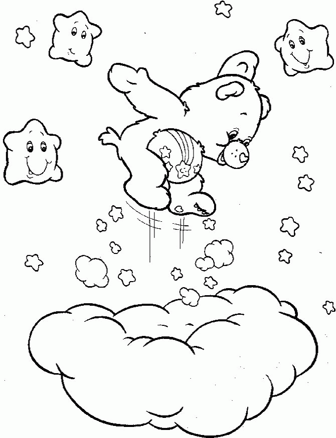 Coloring Book Pages Care Bear - Free Printable Coloring Pages 