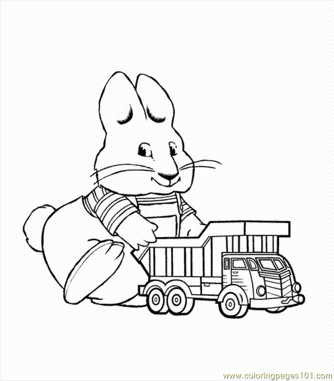 Max And Ruby Printable Coloring Pages 516 | Free Printable 