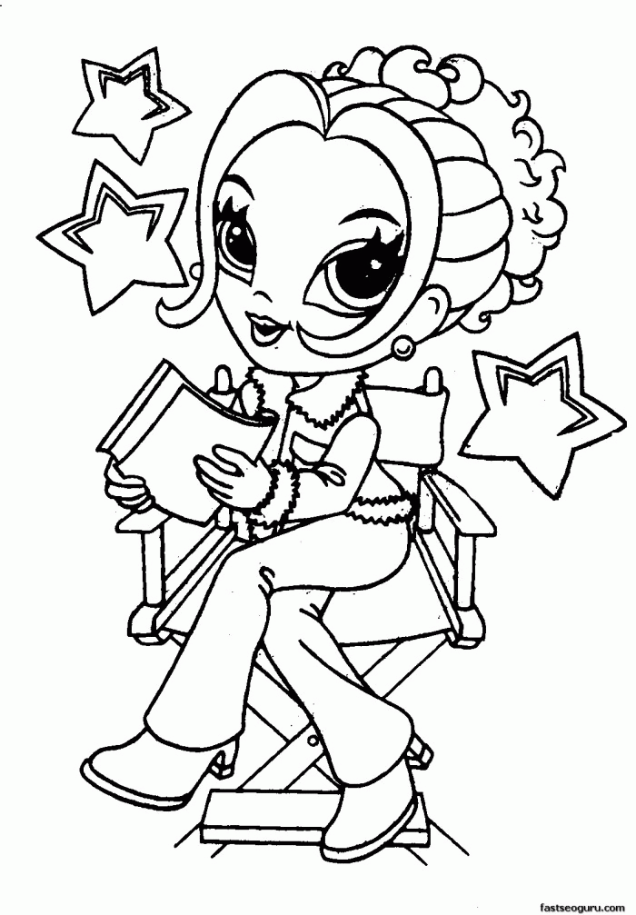 Free Print Out Coloring Pages For Girls