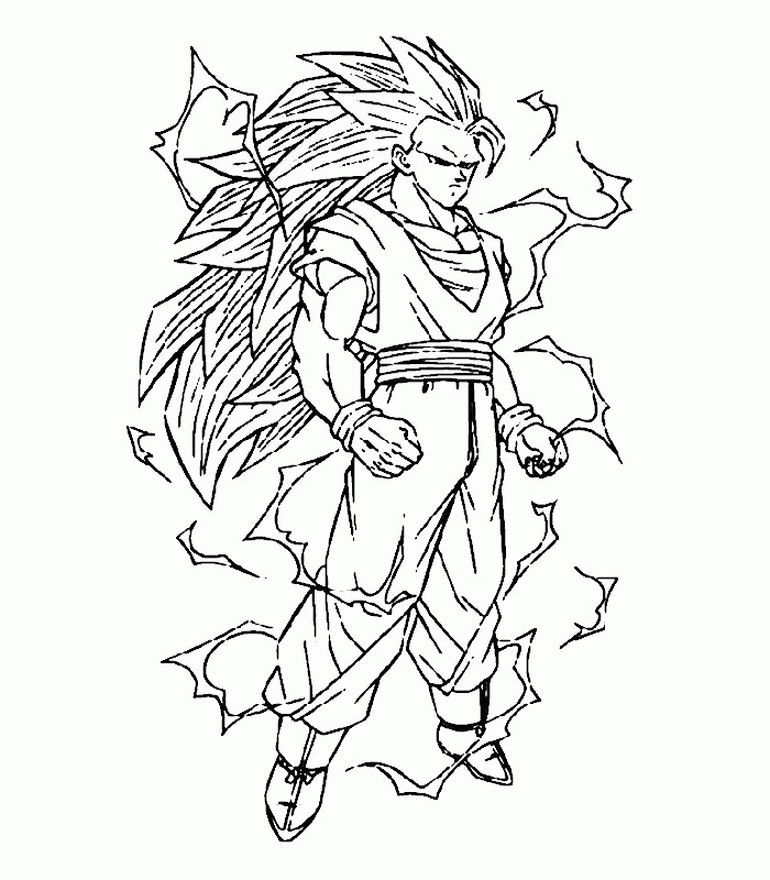 Dragon Ball Z Kai Coloring Book Pages