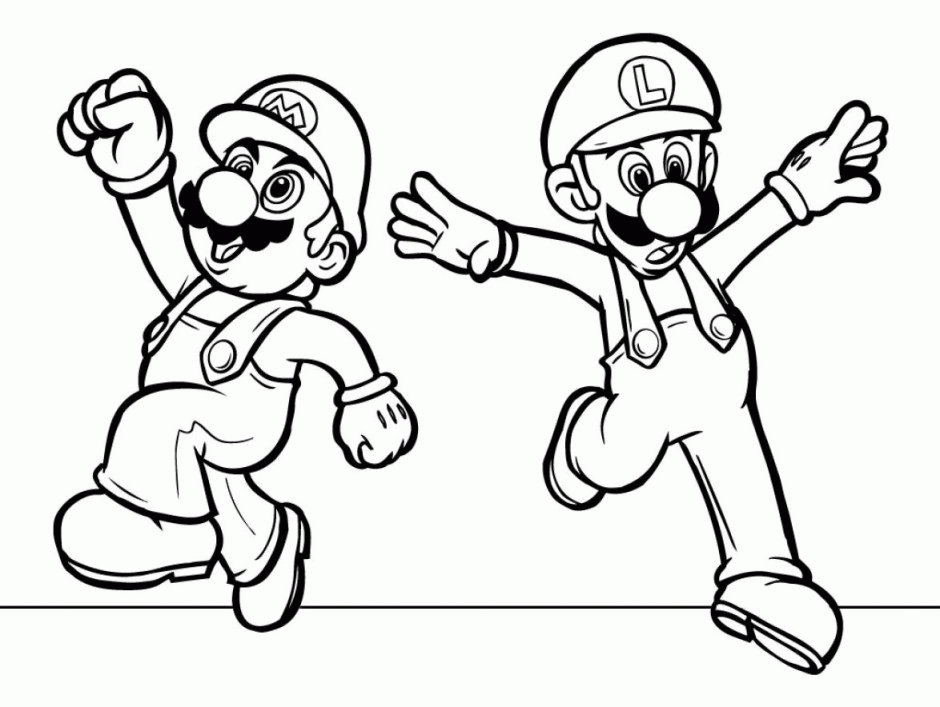 Mario Kart Coloring Pages Luigi Word Of Game 281411 Mario 