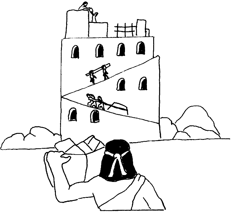 tower of Babel Colouring Pages (page 3)