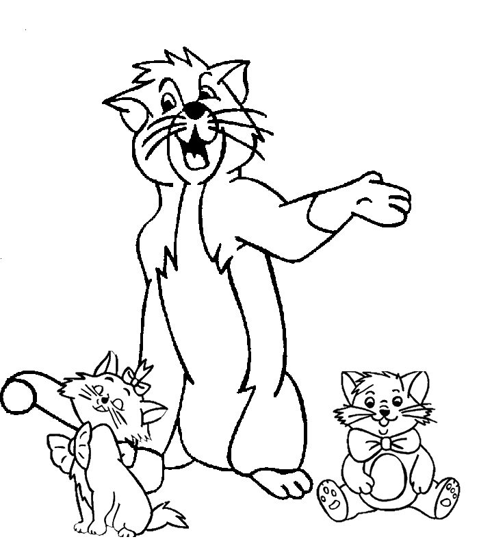 The Aristocats Coloring Pages | Color Page