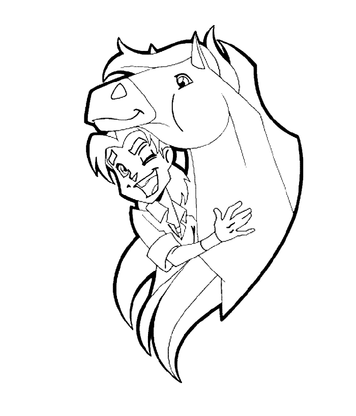 Horseland Coloring Pages | ColoringMates.