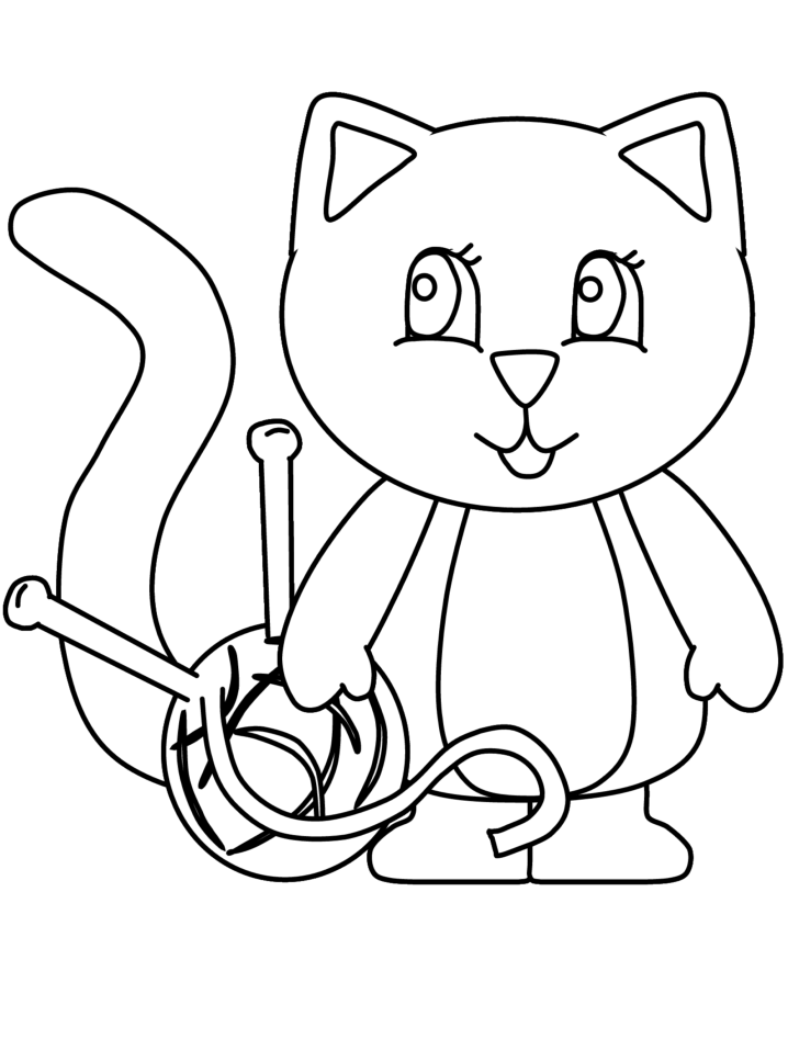 Cat coloring pages | Coloring-