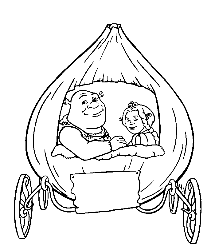 coloriage Shrek