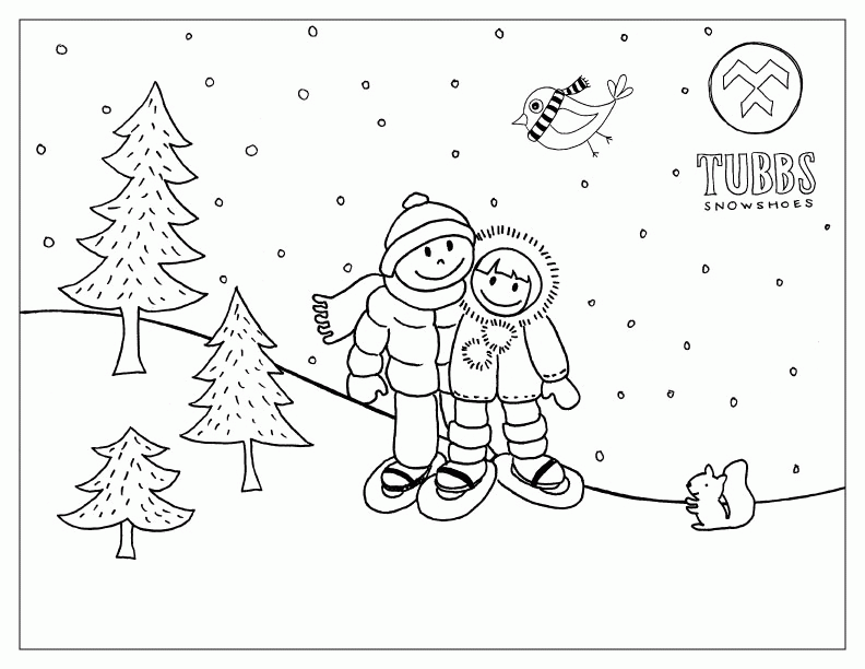 Tubbs Drawing Page! | Blog | Tubbs Snowshoes