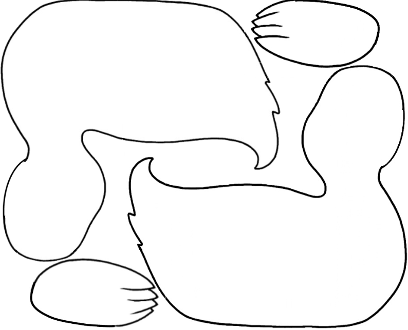 Fluffy Duck Template - MSSS