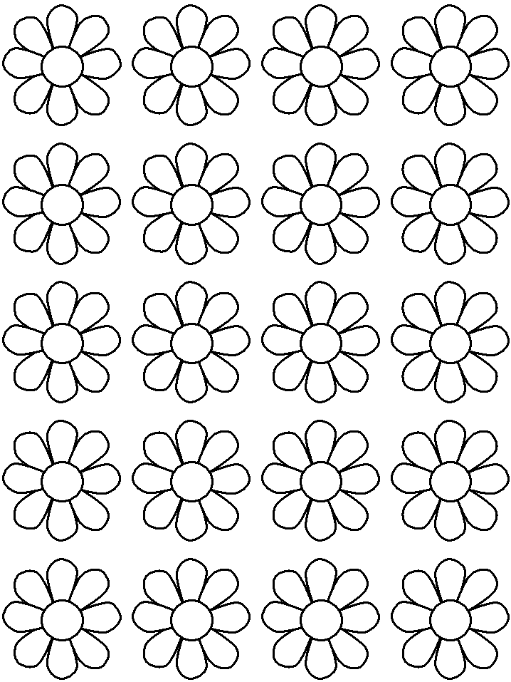 Mel Stampz: Flower-shaped card tutorial (templates & inspirational 