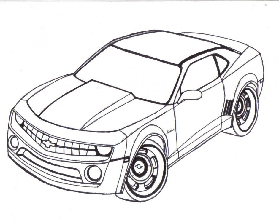 Chevy Camaro Coloring Pages 220844 Chevy Coloring Pages