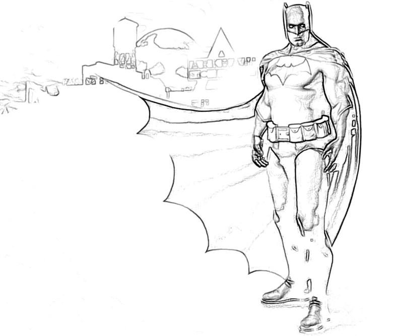 Batman Arkham City Batman Sketch | Yumiko Fujiwara