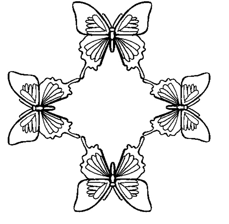 free coloring pages butterflies | Coloring Picture HD For Kids 