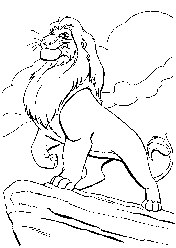 lion king coloring pages – 700×984 High Definition Wallpaper 