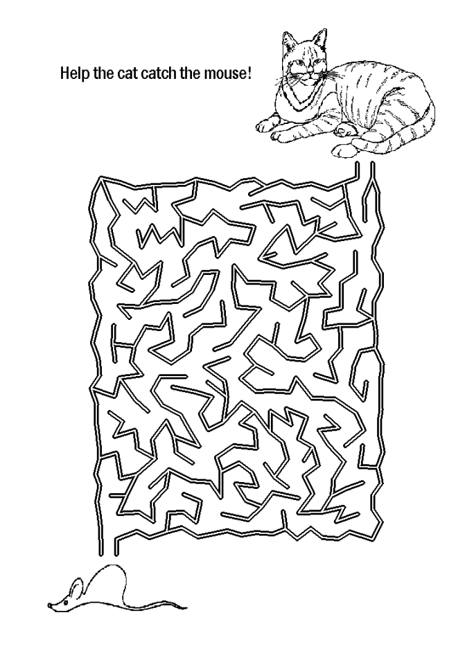 Preschool Game Types - Dot to Dots and Mazes