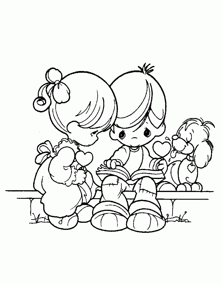 best precious moments coloring pages to print for free - Coloring 
