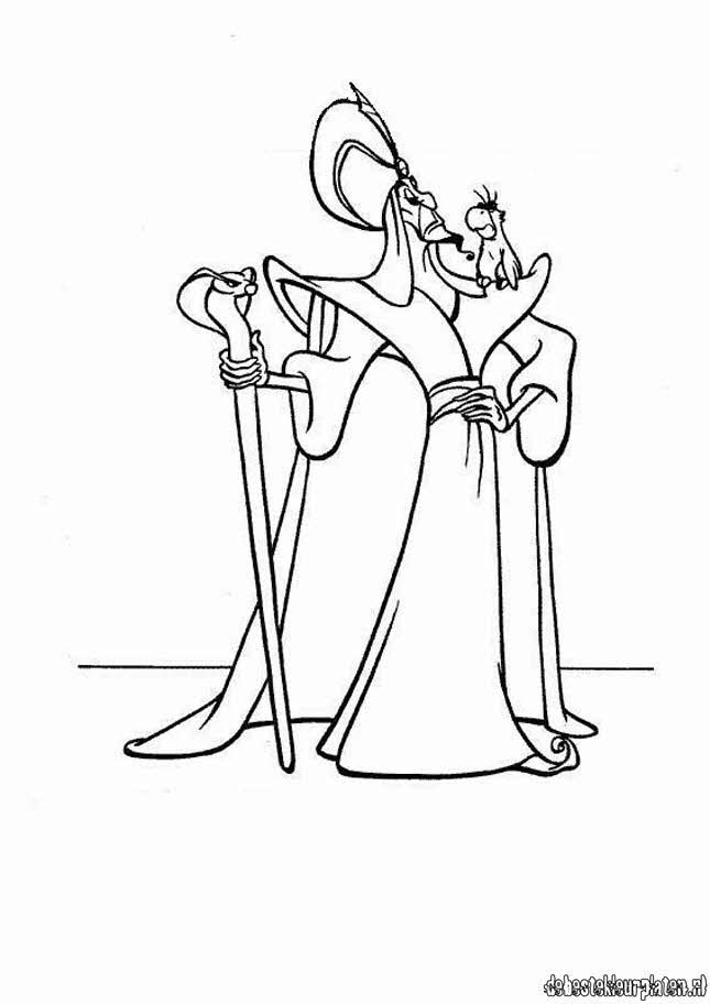 Aladin6 - Printable coloring pages