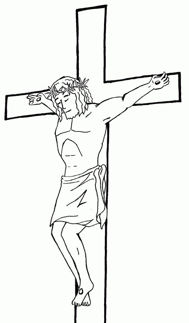 Good Friday Coloring Pages Crucifixion Coloring Pages Printable 