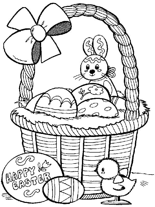 Easter Bunny Coloring Pages To Print | Coloring - Part 5