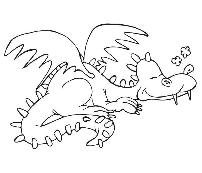 dragon draqueen dragons Colouring Pages