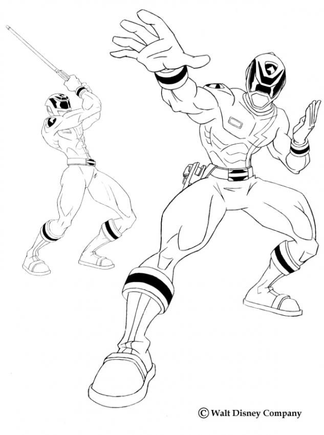 POWER RANGERS coloring pages - Space Patrol Zord 2