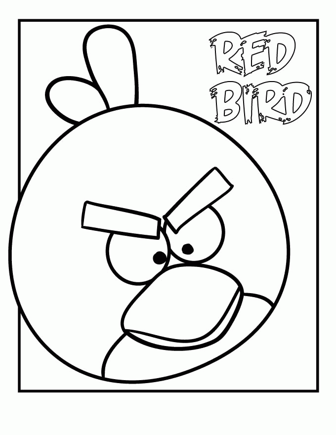 Angry Bird - Best Coloring Pages | Creative Coloring Pages