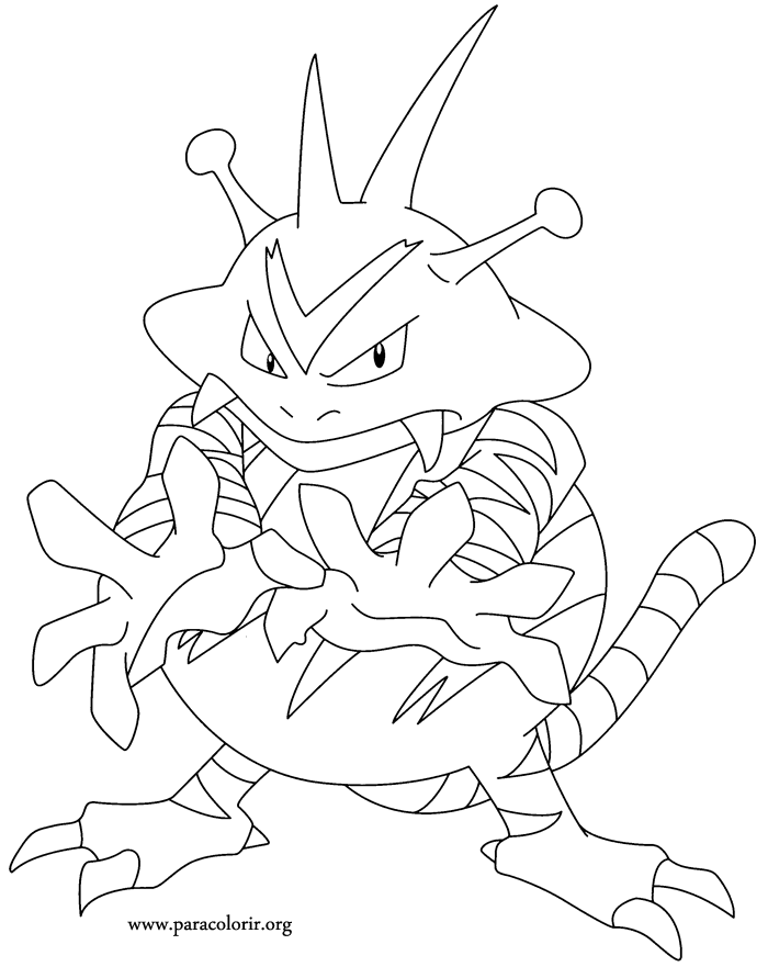 Pokémon - Electabuzz coloring page