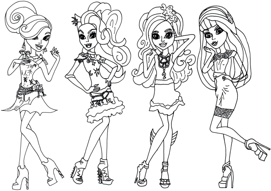 Coloring Pages Monster High | Coloring Pages