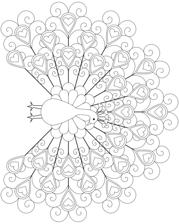 Peacock quilling pattern | Party Ideas