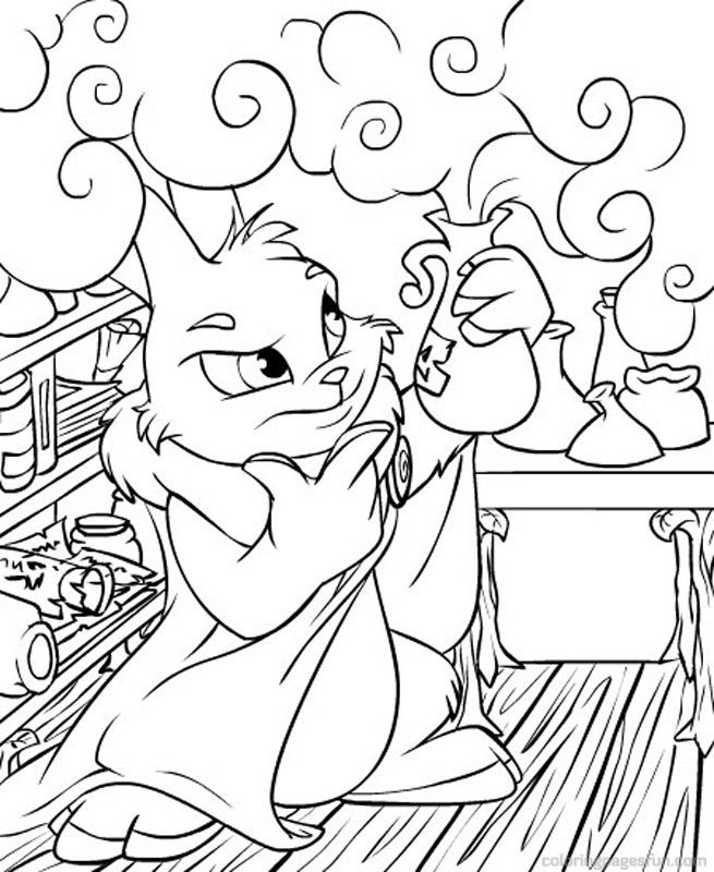 Neopets – Brightvale Coloring Pages 12 | Free Printable Coloring 