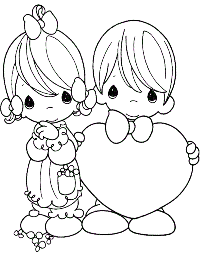 Valentine Coloring Pages (18) | Coloring Kids