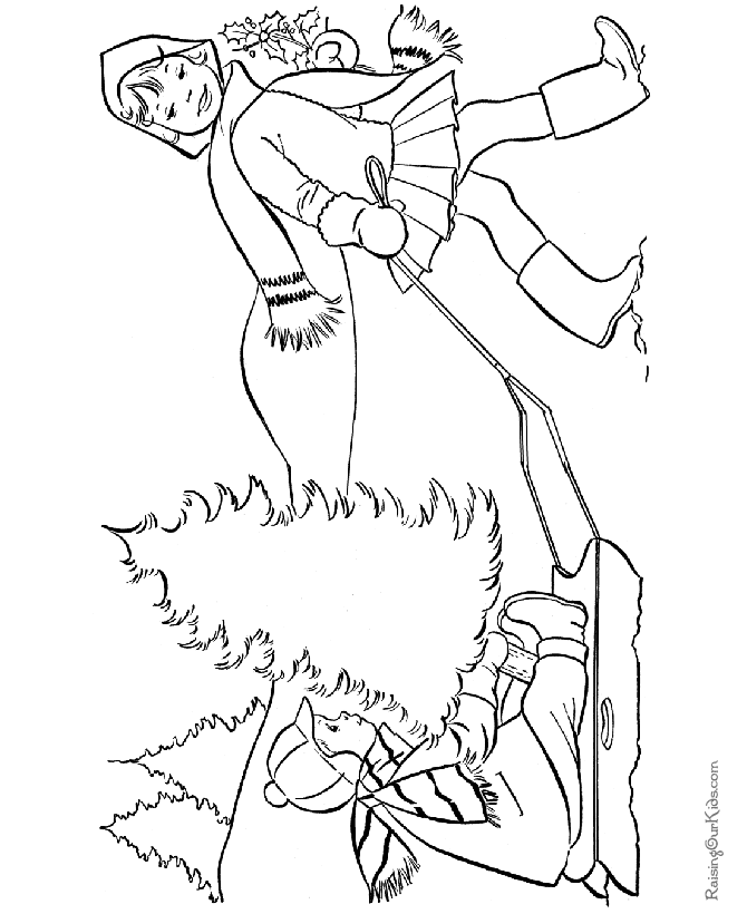 Christmas Coloring Pictures - Our Christmas Tree!