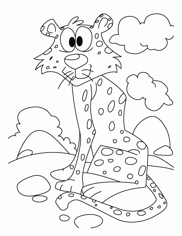 Download Animal Cartoon Cheetah Coloring Pages Or Print Animal 