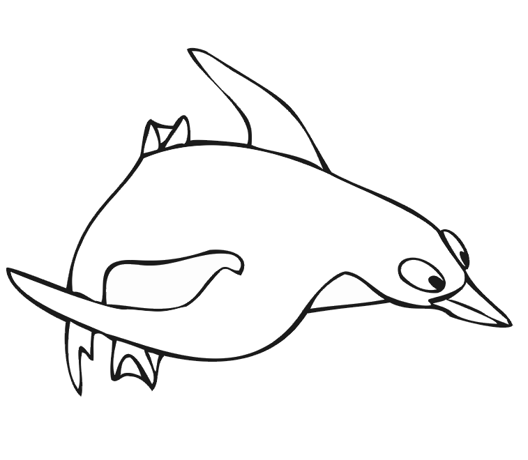 Penguin Coloring Page | Penguin Possibly On Eggs