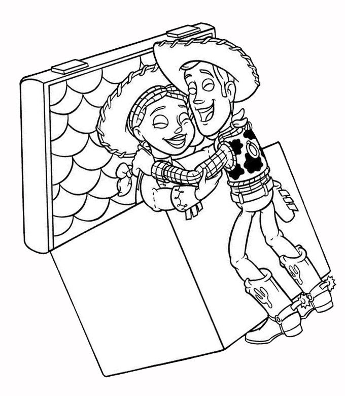 Toy Story Jessie Coloring Pages 110 | Free Printable Coloring Pages