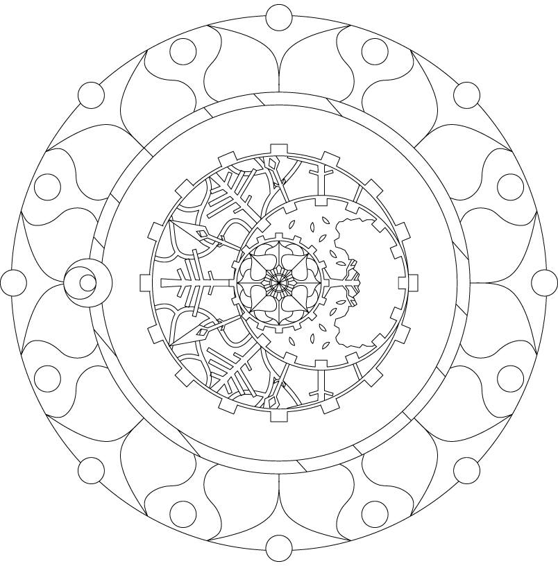 Weekly Art Challenge: Mandala | Chasing my Shadow