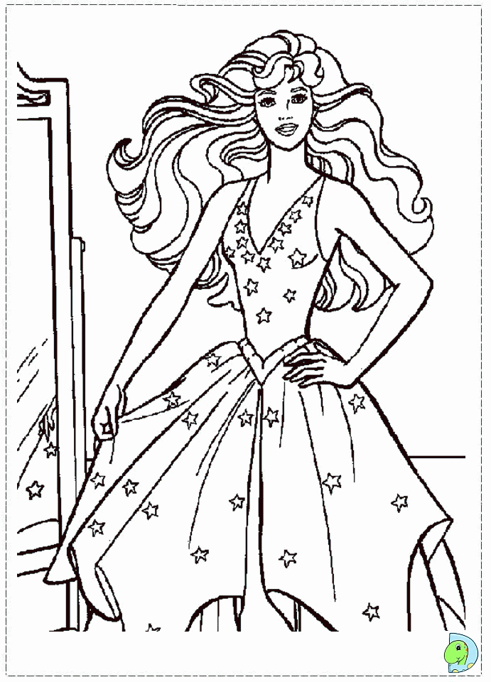 barbie Nutcracker Coloring page