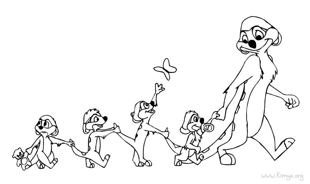 Meerkat Coloring Pages Printable - Kids Colouring Pages