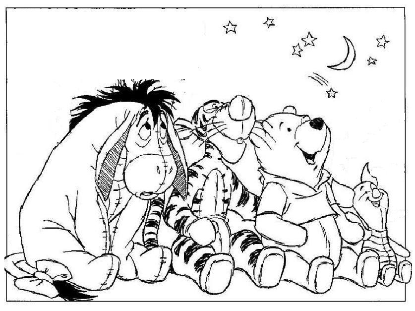 Pooh Bear Coloring Pages - Free Coloring Pages For KidsFree 
