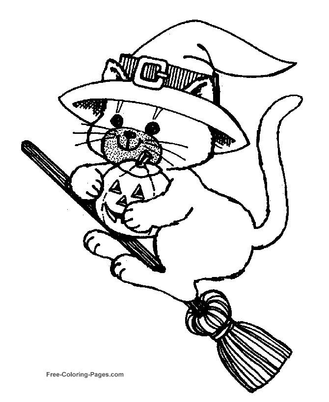 Printable Halloween Coloring Pages