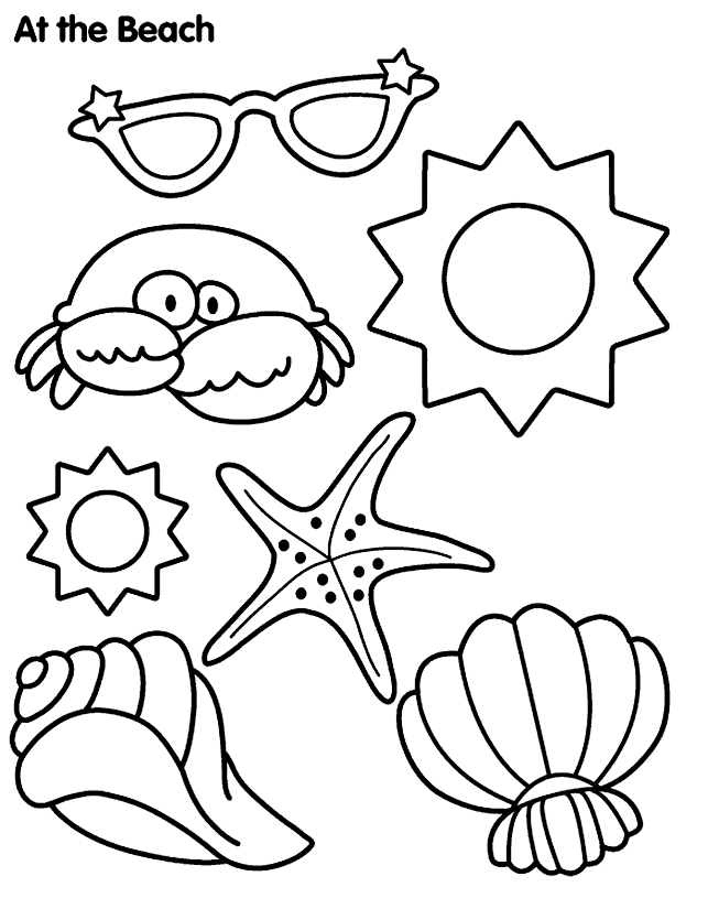 Summer Coloring Pages To Print - Free Printable Coloring Pages 