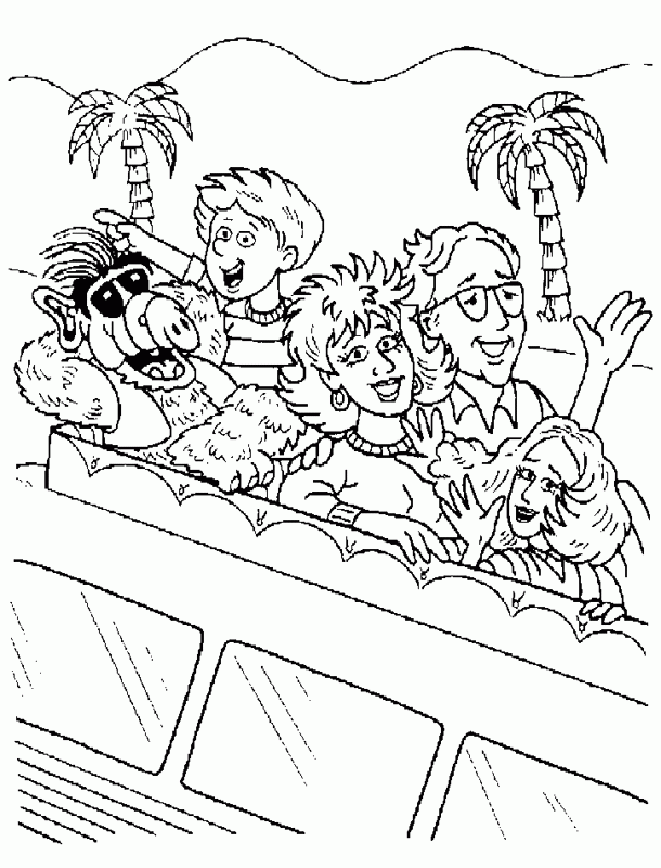 Alf Coloring Pages 8 | Free Printable Coloring Pages 